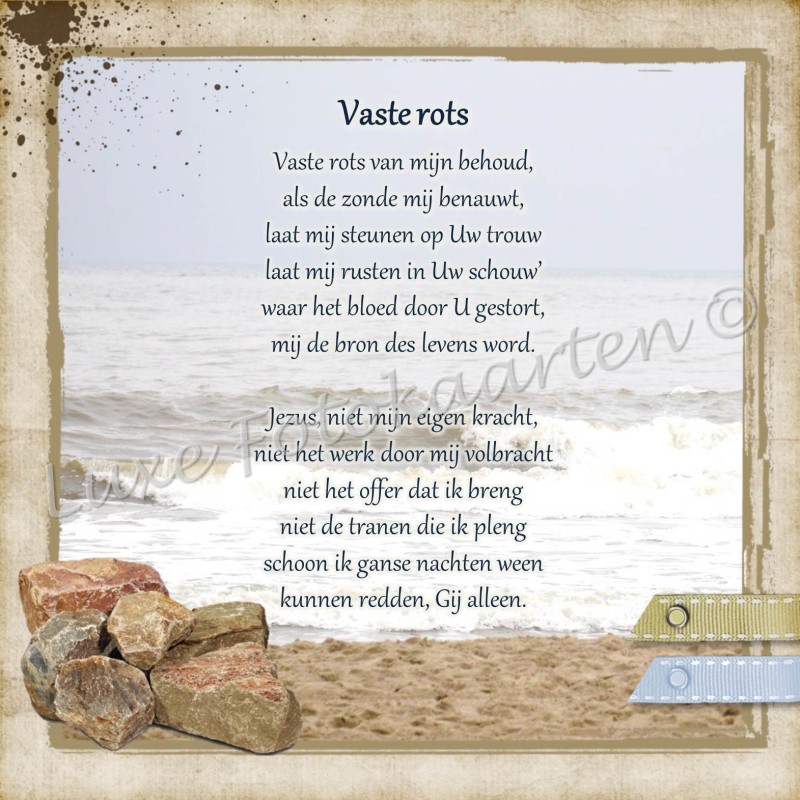 Gedichten - Vaste Rots